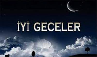 شب بخیر به ترکی